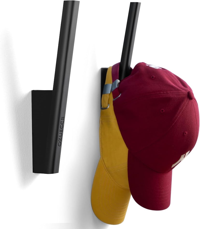 Ozueccr Wall Mounted Hat Rack (2-Pack)