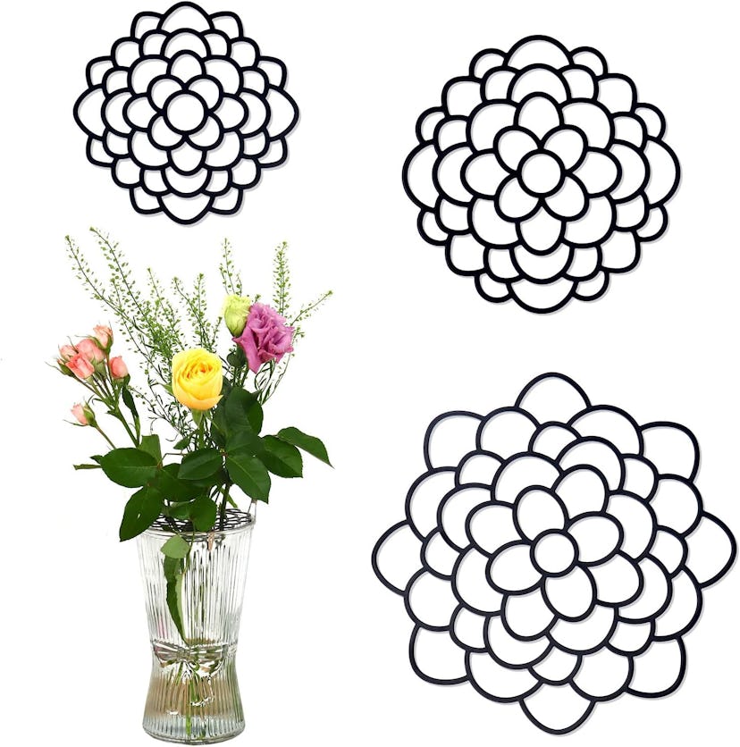 KOYILTD Metal Flower Arrangement (3-Pack)