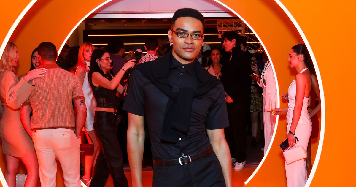 Owen Thiele Snuck In A Nap Before Armani’s L.A. Perfume Launch