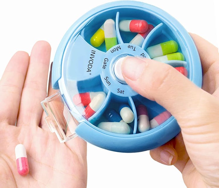 INVODA Weekly Pill Organizer