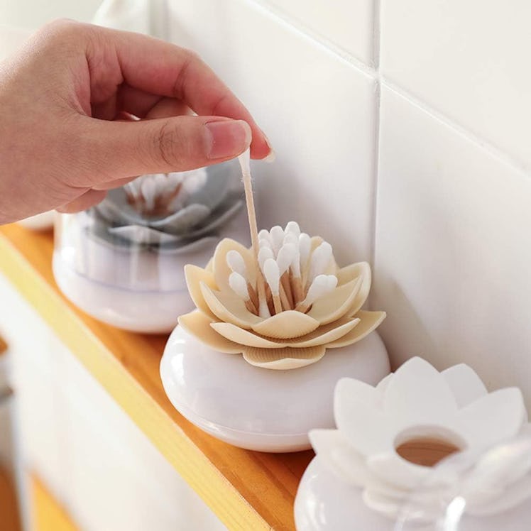 Dofover Lotus Cotton Swab Holder (Set of 2) 