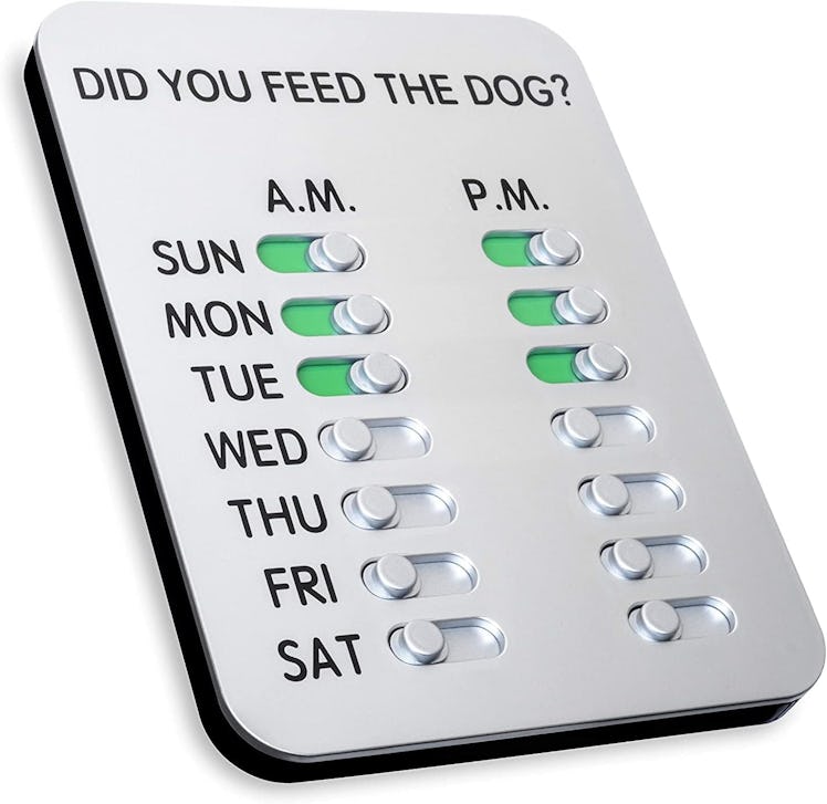 Did You Feed The Dog Chart
