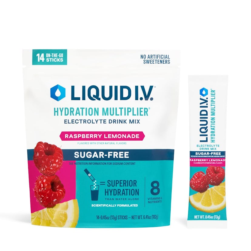 Liquid I.V.® Hydration Multiplier Sugar Free – Raspberry Lemonade 