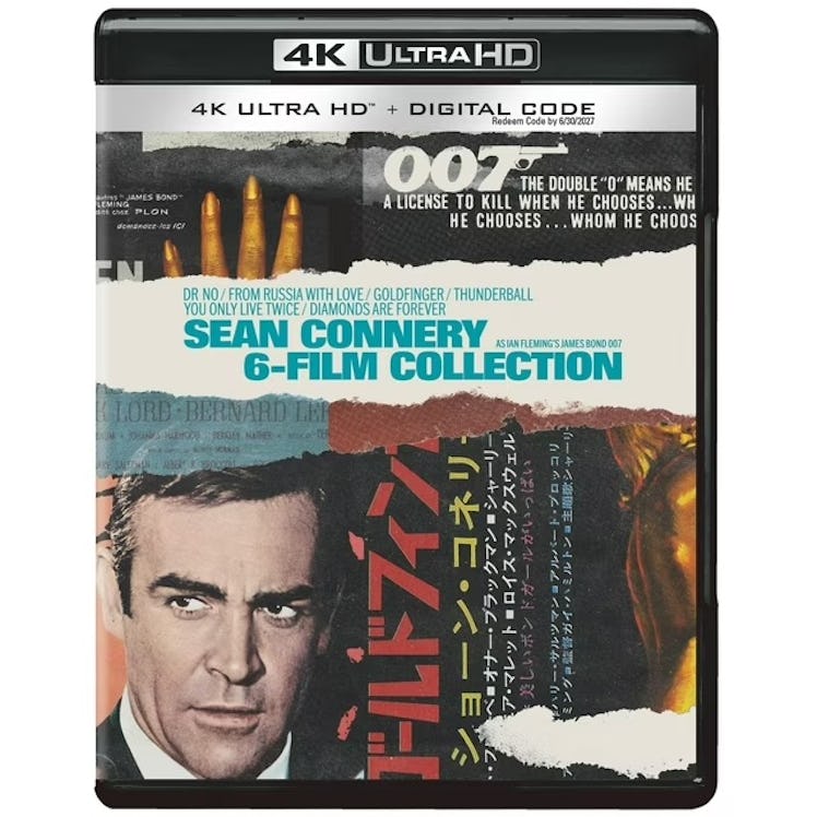 James Bond Sean Connery 6-Film Collection (4K Ultra HD)
