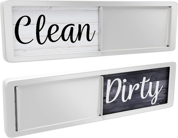 Brothers Bench Magnet Clean Dirty Sign