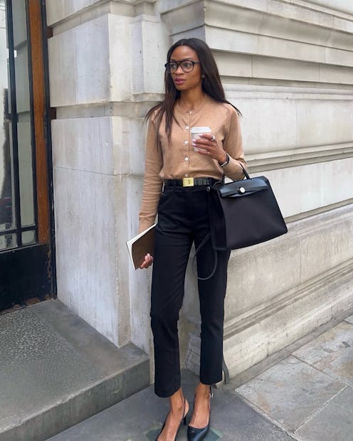 How to style cigarette pants