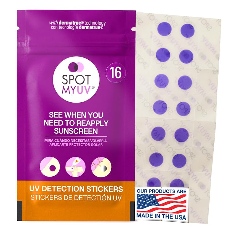 SpotMyUV UV Detection Stickers (16-Pack)