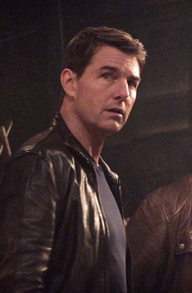 Tom Cruise, Ving Rhames, and Simon Pegg in Mission: Impossible — Dead Reckoning