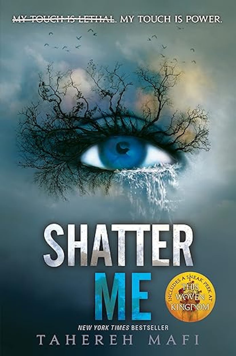 'Shatter Me' by Tahereh Mafi in a story about enemies to lovers books