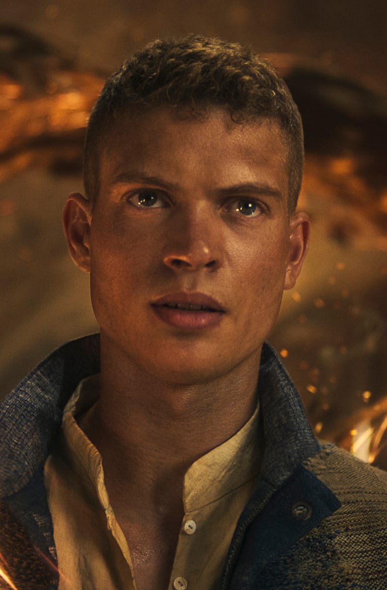 Josha Stradowski as Rand Al'Thor in The Wheel of Time