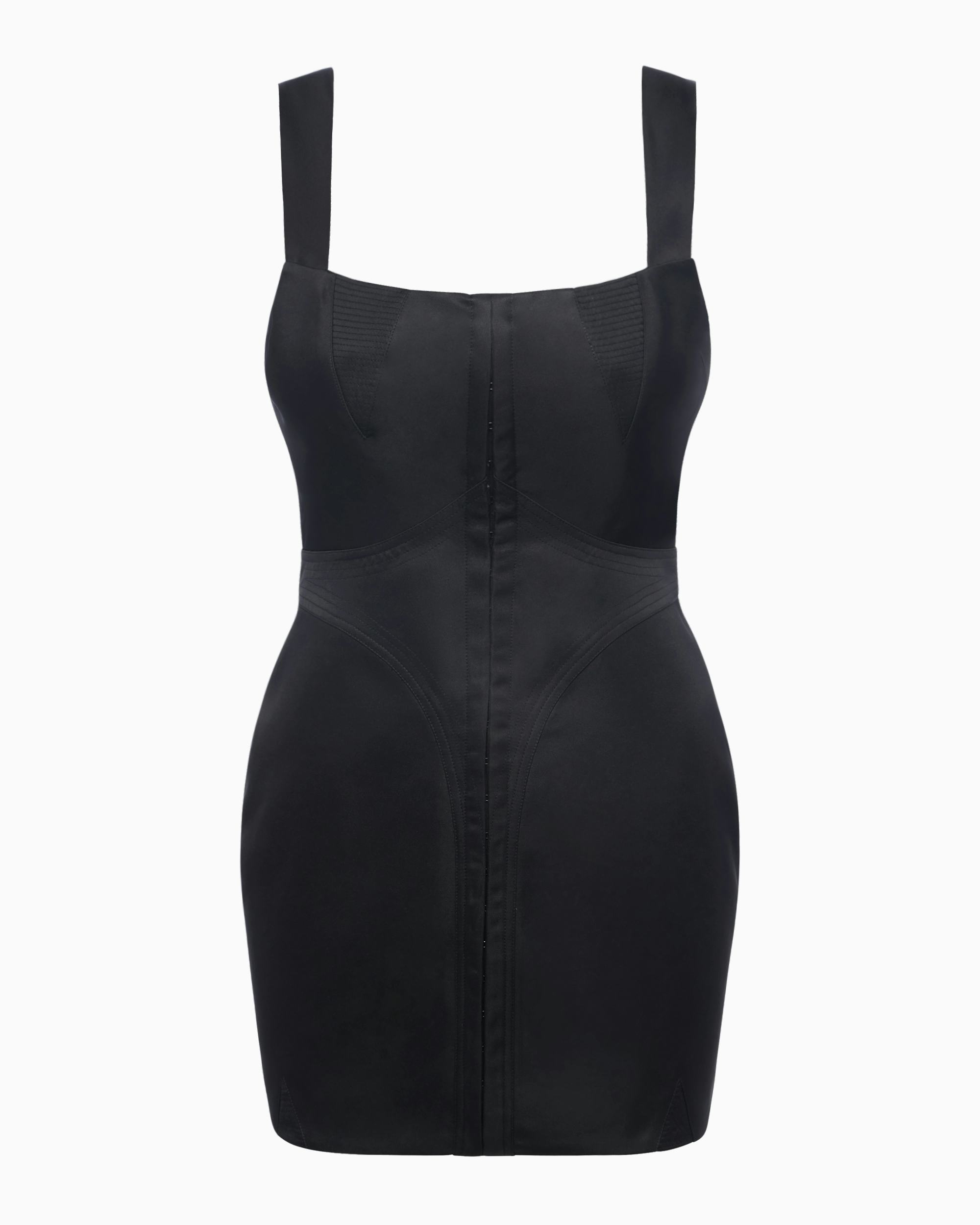 KHY x DILARA FINDIKOGLU Satin Corset Mini Dress 2色 KHY x Dilara Findikoglu: Redefining Feminine Power in