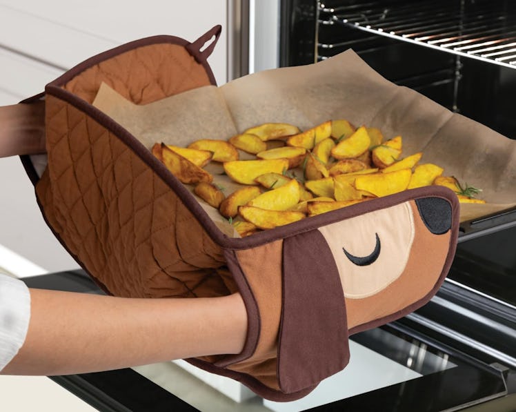 OTOTO Hot-Dog Double Oven Mitts