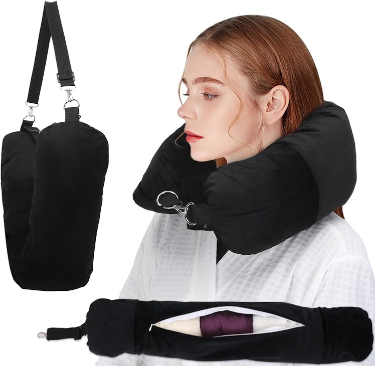 NK Healthcare Stuffable Travel Pillow