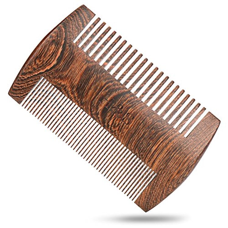 H&S Wooden Beard & Mustache Comb