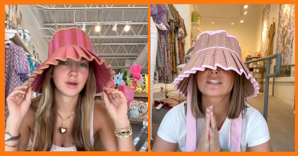 Apparently, This Summer's Hottest Trend Is A 'Handmaid's Tale' Bonnet