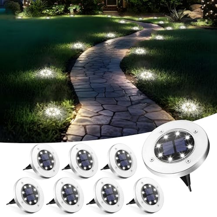 SOLPEX Waterproof Outdoor Solar Lights (8-Pack)