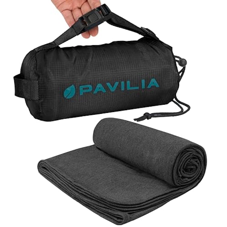 PAVILIA Airplane Travel Blanket 