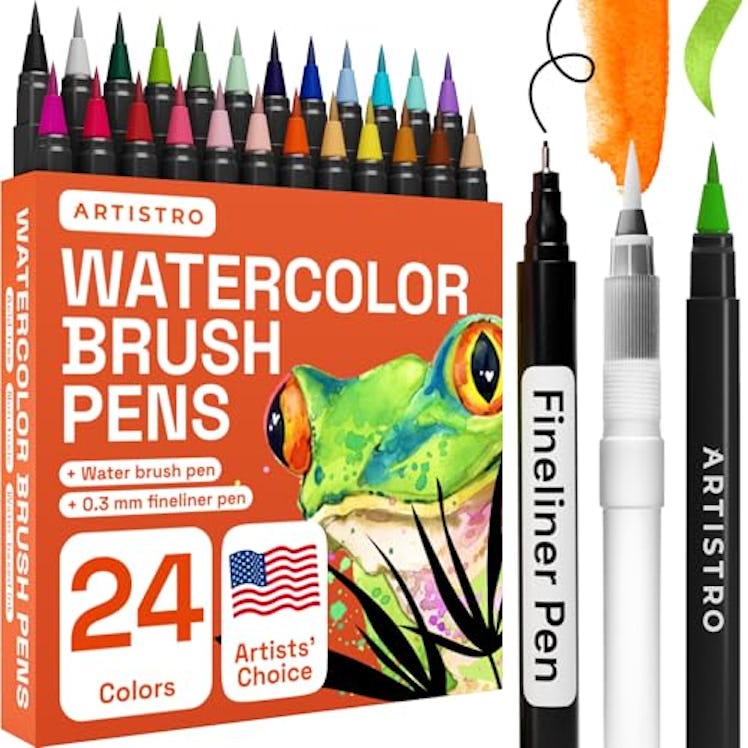 ARTISTRO Watercolor Markers (24 Pack)