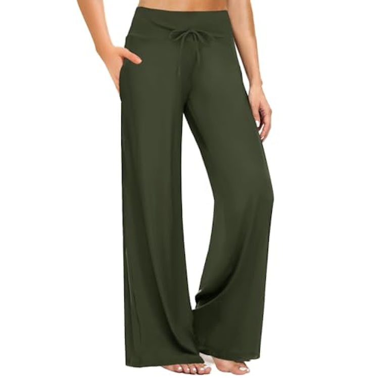 ZOOSIXX Soft Black Pajama Pants