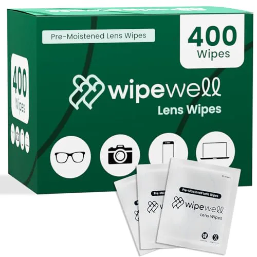 WipeWell Lens Wipes (400 Count)