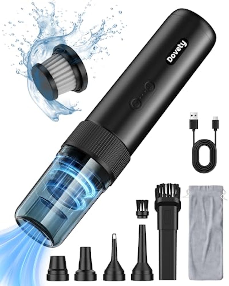 Dovety Portable Cordless Car Vacuum