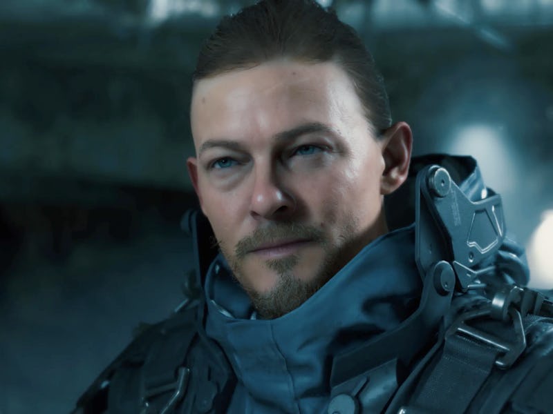 Sam Bridges (Norman Reedus) in Death Stranding