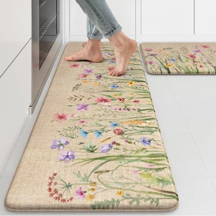 KIMODE Anti Fatigue Kitchen Mat (Set of 2) 