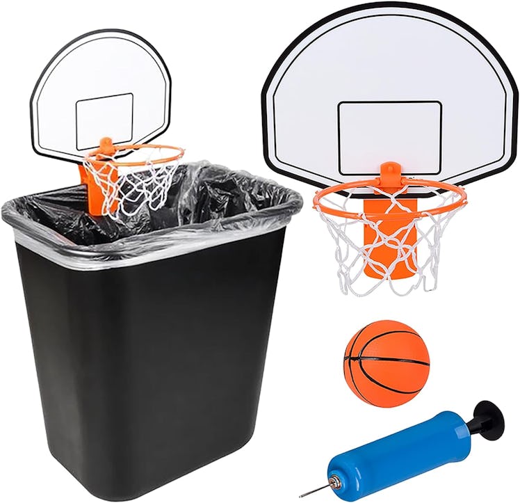 ArtCreativity Basketball Trash Can 