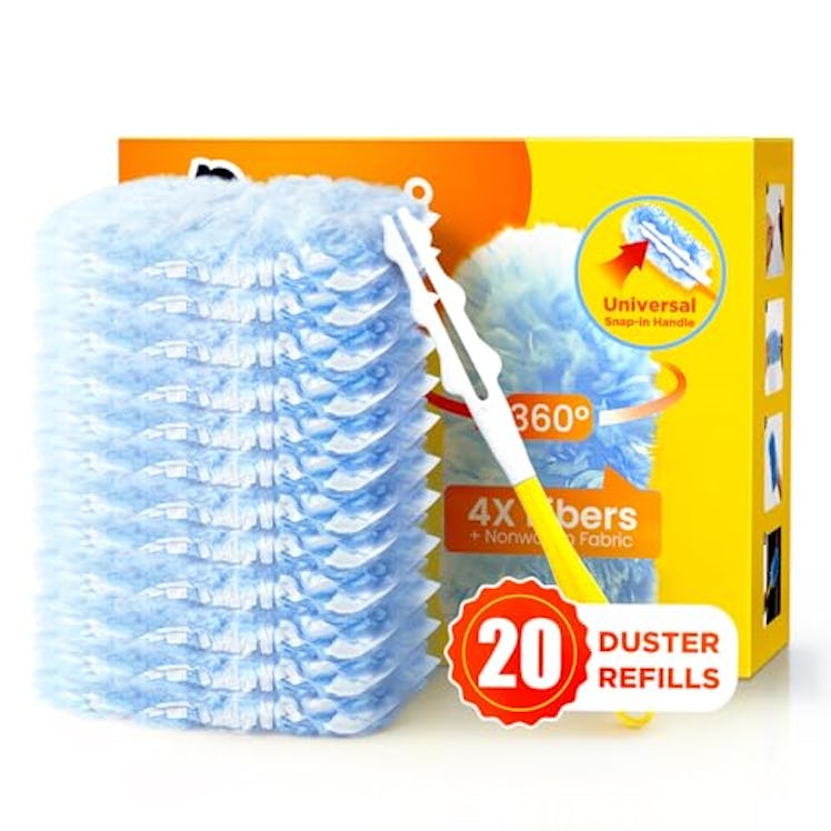 REKOPI Duster Brush (20 Refill Pads & Handle)