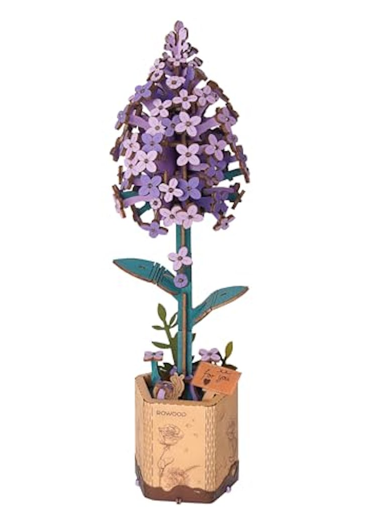 Rowood Wooden Artifical Flower Craft