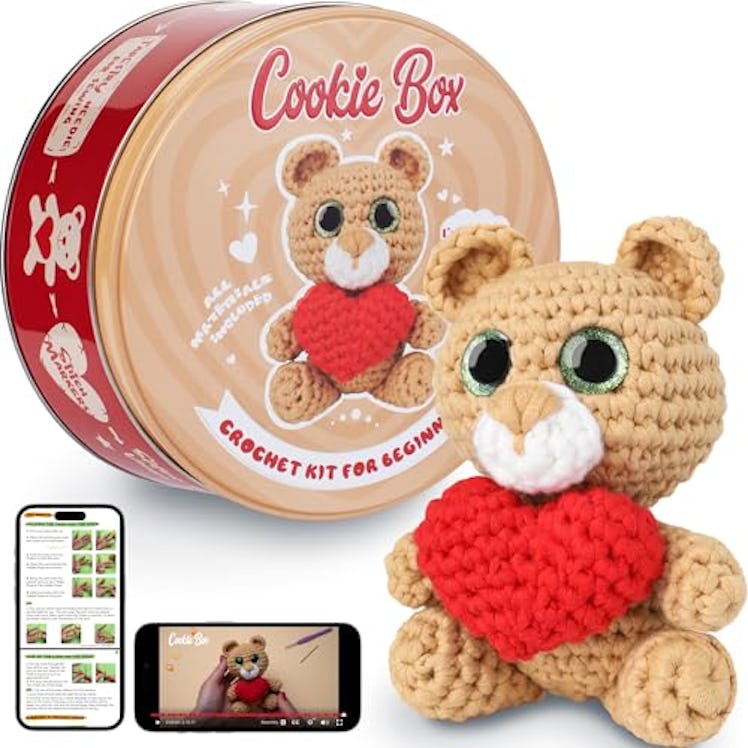 Cookie Box Crochet Kit