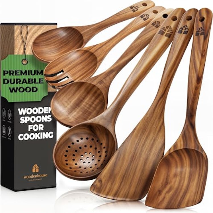 WOODENHOUSE LIFELONG QUALITY Cooking Spoon Set (6-Piece)