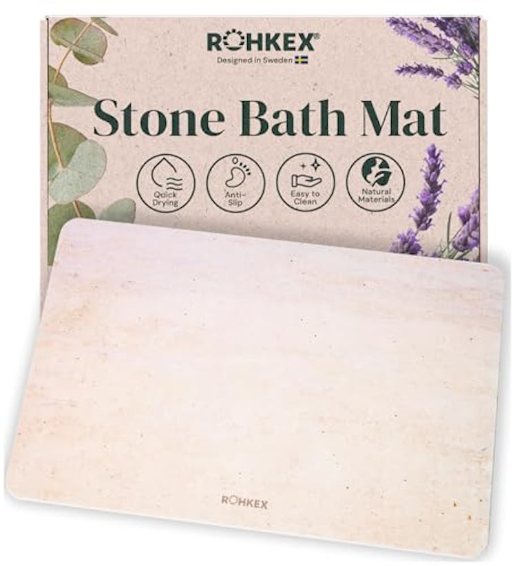 ROHKEX Stone Bath Mat
