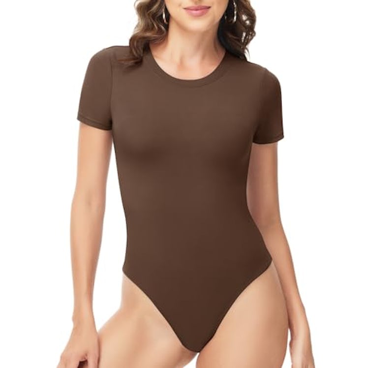 TNNZEET Round Neck Bodysuit