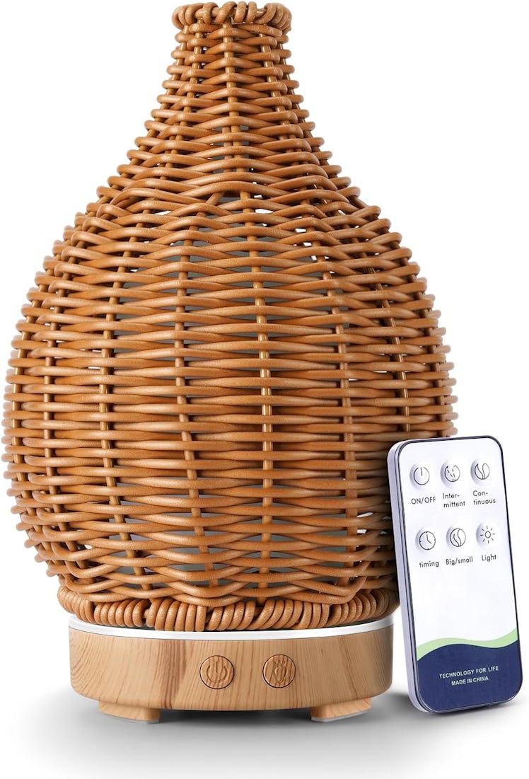 SENMUL Rattan Essential Oil Diffuser 