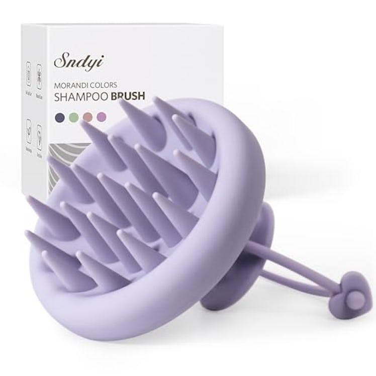 Sndyi Silicone Scalp Massager Shampoo Brush