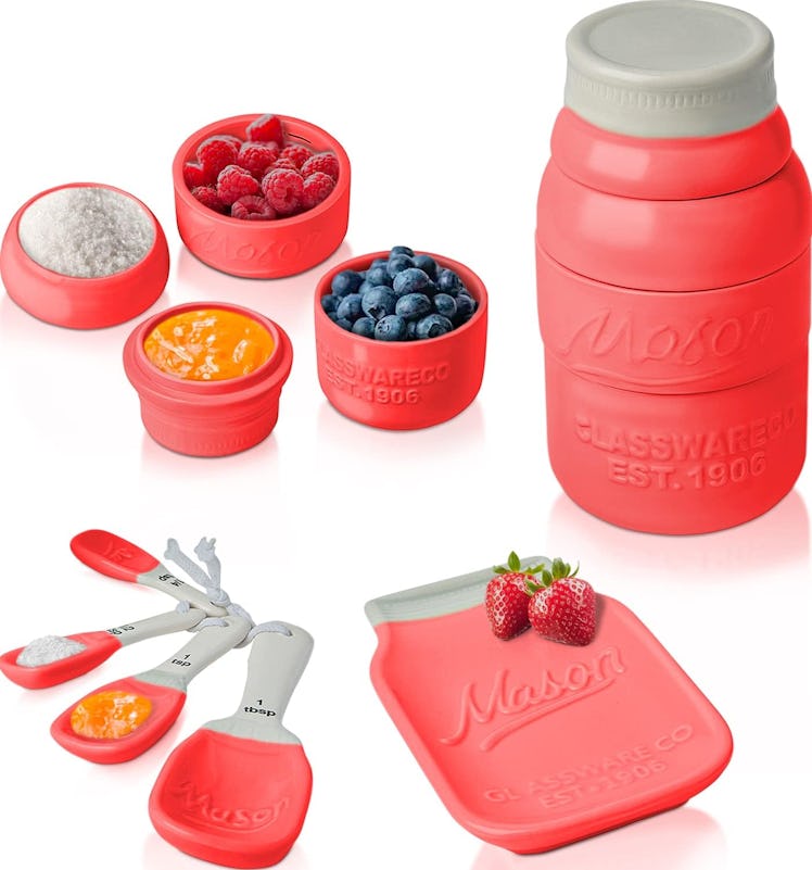 Comfify Mason Jar Kitchenware Set (10-Pieces)