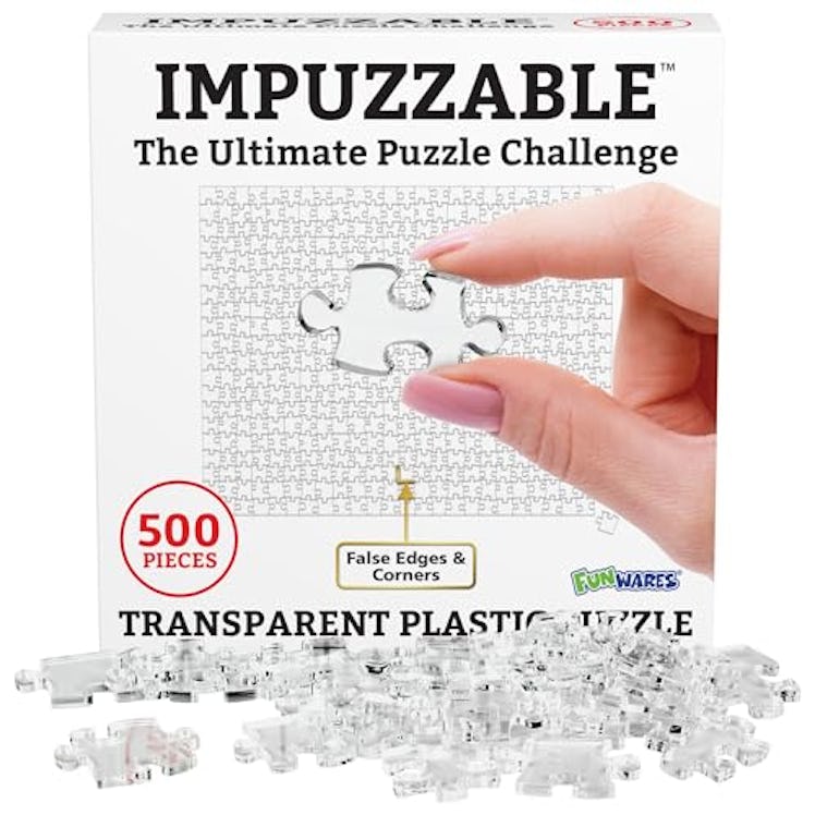 ImPuzzable Clear Jigsaw Puzzle