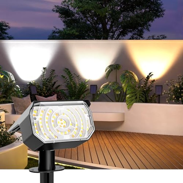 AUDERWIN Solar Spotlights (2-Pack)