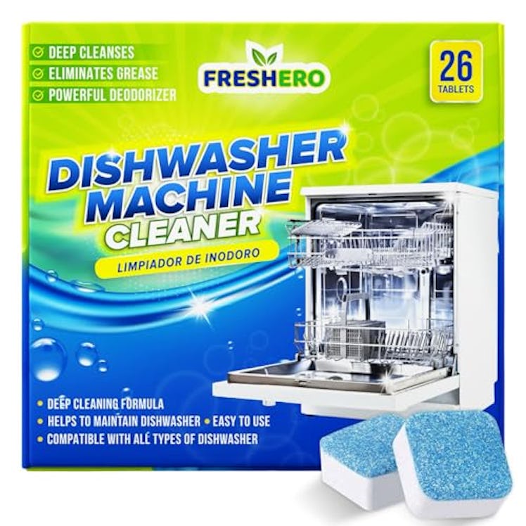 Freshero Dishwasher Cleaner & Deodorizer Tablets (26-Pack)