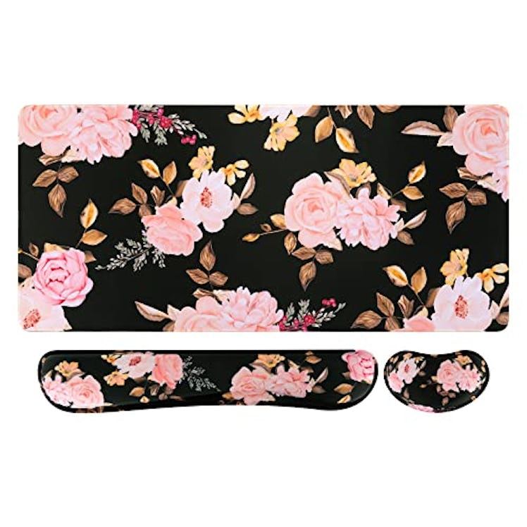 iCasso Keyboard Mouse Pad Set (3 Pieces)