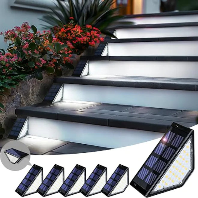 PATIOWIN Solar Step Lights (6-Pack)