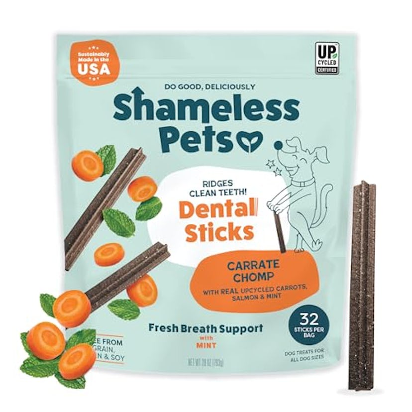 Shameless Pets Dental Treats (32-Sticks)