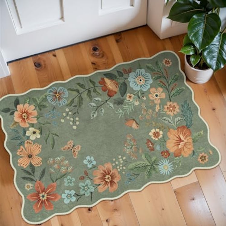 Lahome Floral Entryway Mat
