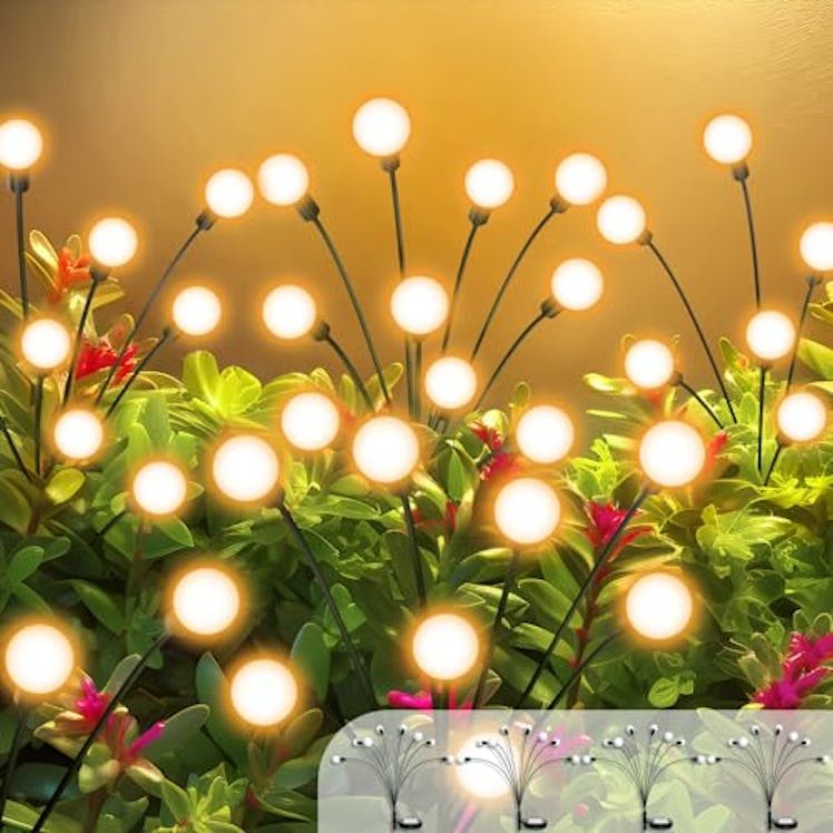 ULAIYO Vibrant Solar Garden Lights (2-Pack)