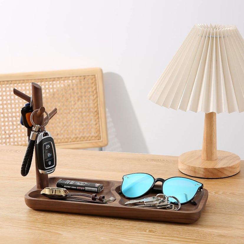 CYQGDKF Wood Key Tray