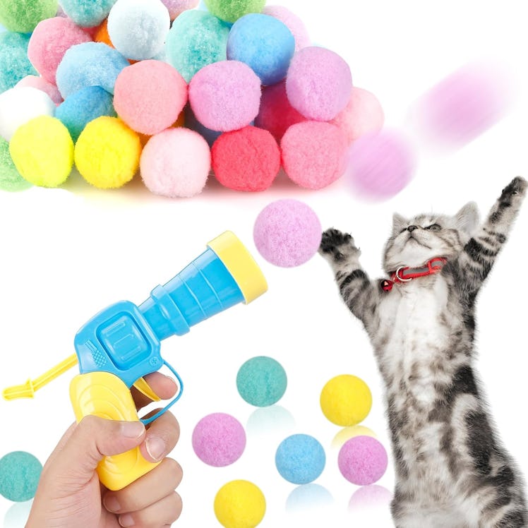 MeoHui Cat Ball Launcher (31 Pieces)