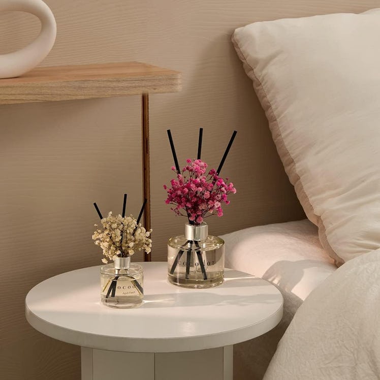 COCODOR Flower Reed Diffuser Set
