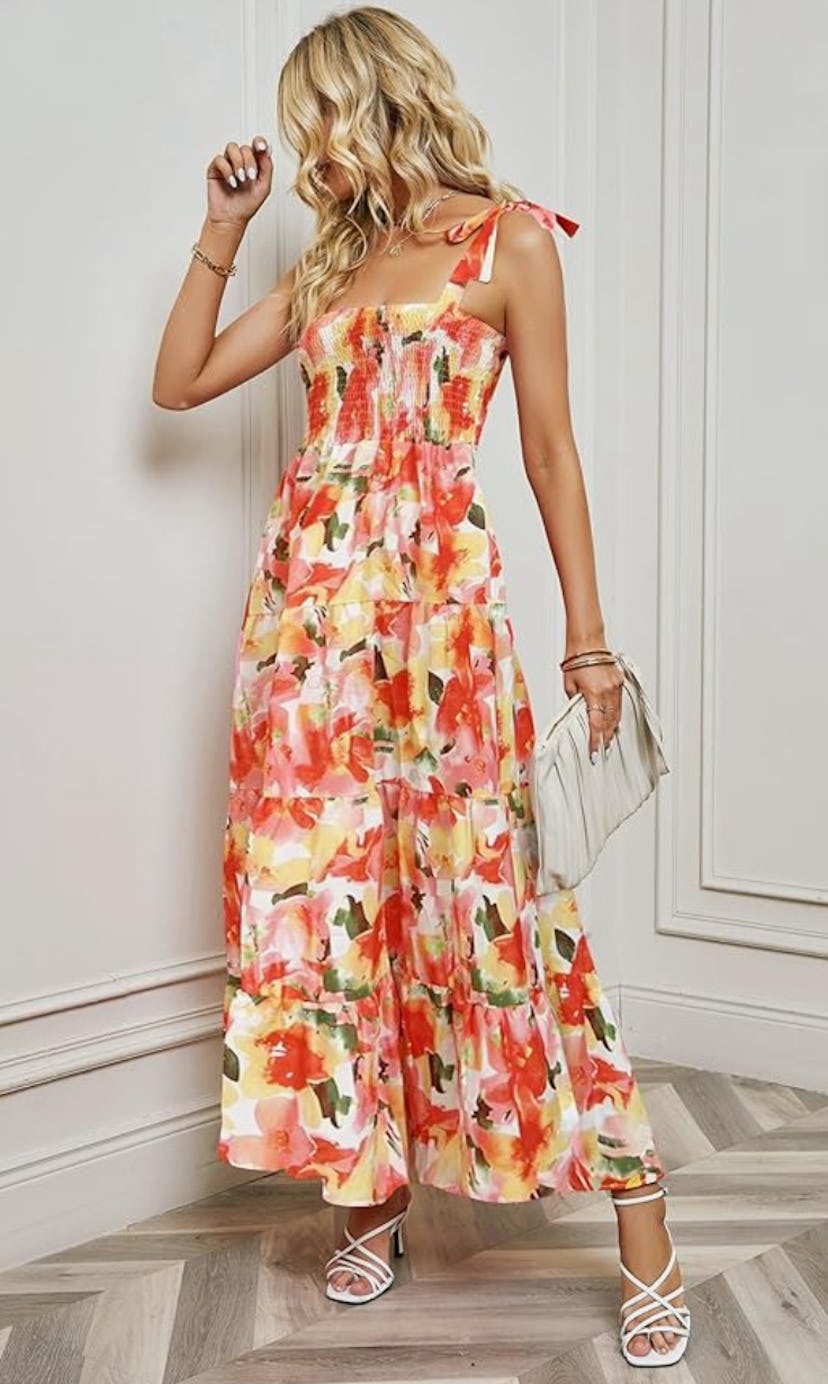 kinstell Square Neck Maxi Dress