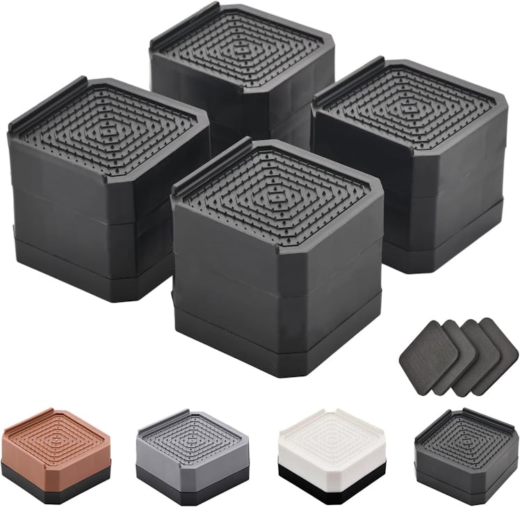 EclatBain Heavy-Duty Furniture Risers (4-Pack)